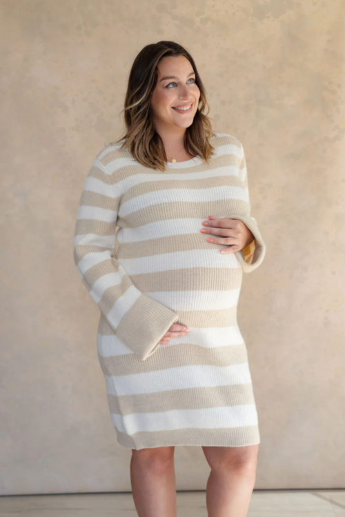 ROSE MATERNITÉ | Robe - EMMA - Vanille