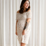 ROSE MATERNITÉ | Robe Fleurie - CÉLINA