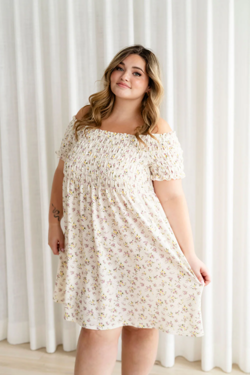 ROSE MATERNITÉ | Robe Fleurie - CÉLINA
