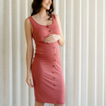 ROSE MATERNITÉ | Robe OLIVIA 2.0 - essence de corail
