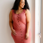 ROSE MATERNITÉ | Robe OLIVIA 2.0 - essence de corail