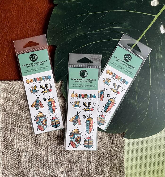 PiCO | Tatouage Temporaire - Les jolies bestioles