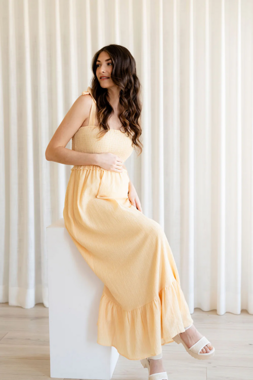 ROSE MATERNITÉ | Robe LARISSA 2.0 - matin ensoleillé