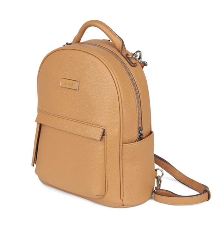 LAMBERT | Le Maude - Sac à dos 3-en-1 en cuir vegan - Camel