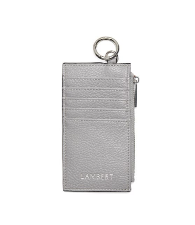 LAMBERT | Le Phoebe - Porte-cartes en cuir vegan - Storm