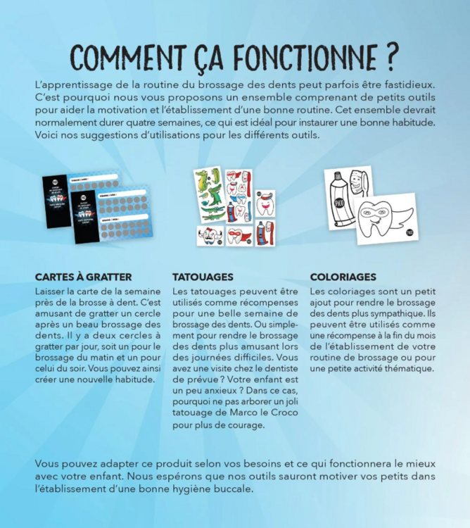 PiCO |  Ensemble de Brossage de Dents