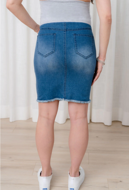 ROSE MATERNITÉ | Jupe en Denim