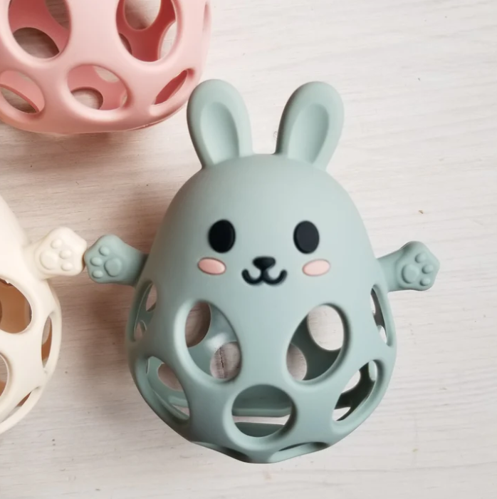 CREATION JADE | Balle Sensorielle - Lapin - Eucalyptus