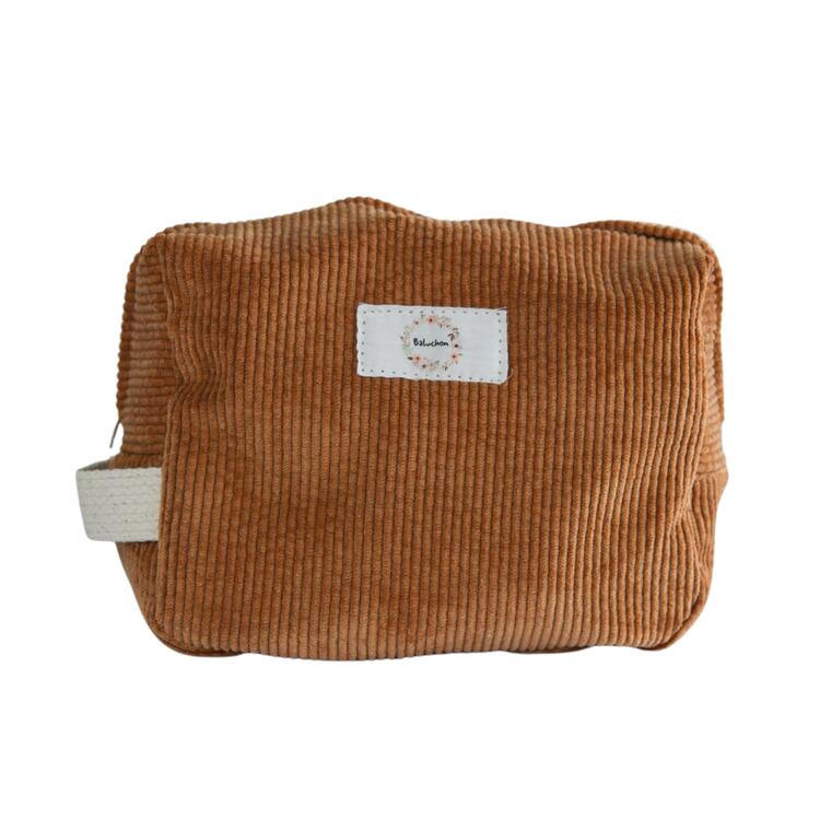 BALUCHON | Sac à Cosmétique Format Moyen - Canelle