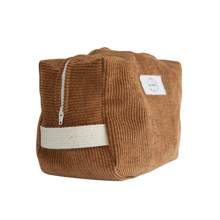 BALUCHON | Sac à Cosmétique Format Moyen - Canelle