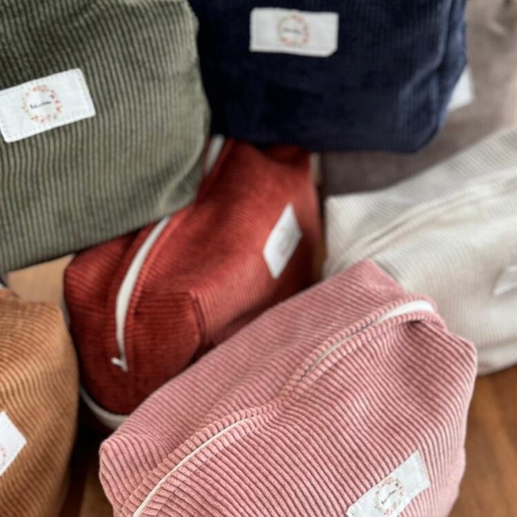BALUCHON | Sac à Cosmétique Format Moyen - Kaki