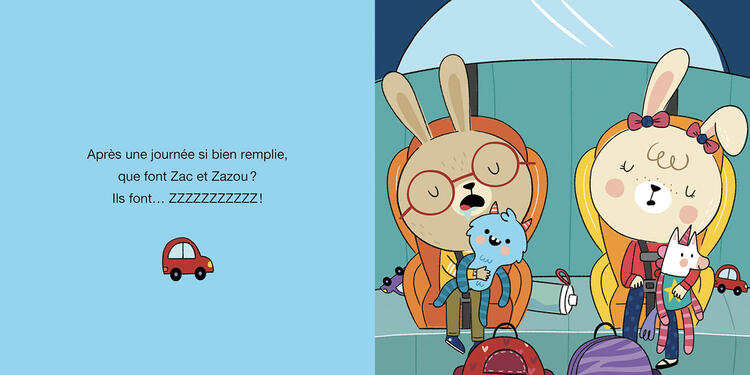 AUZOU | Zac et Zazou - Aiment la garderie
