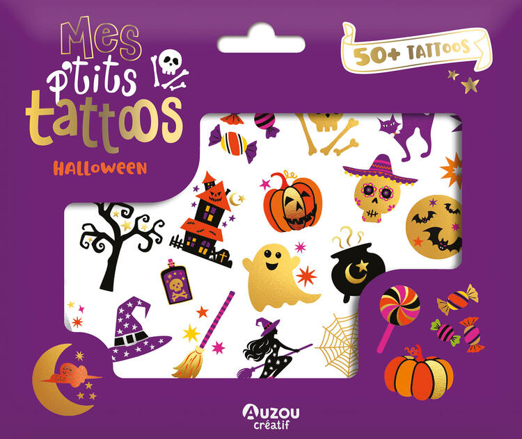 AUZOU | P'tits tattoos - Halloween
