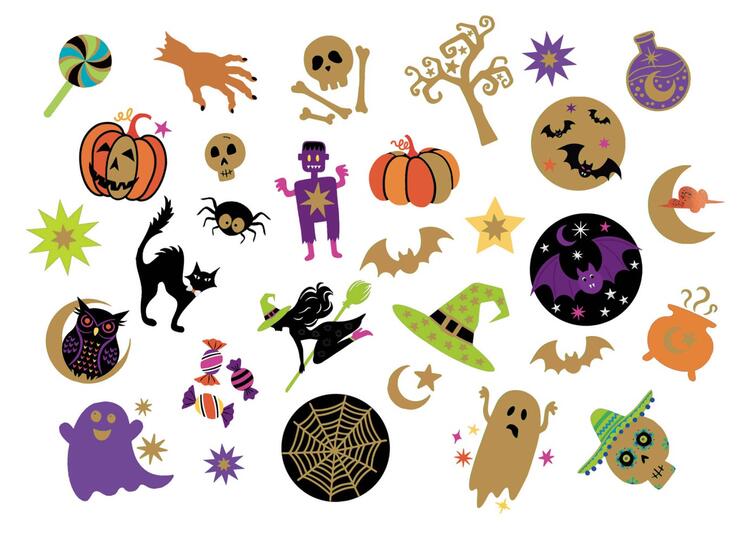 AUZOU | P'tits tattoos - Halloween