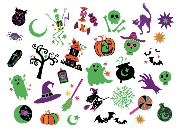 AUZOU | P'tits tattoos - Halloween