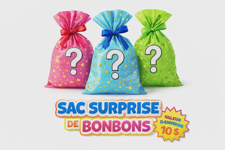CONFECTION DE GÂTERIES | Sac à surprise