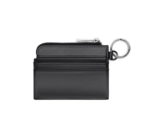 LAMBERT | Le Melina - Porte-cartes en cuir vegan - Noir