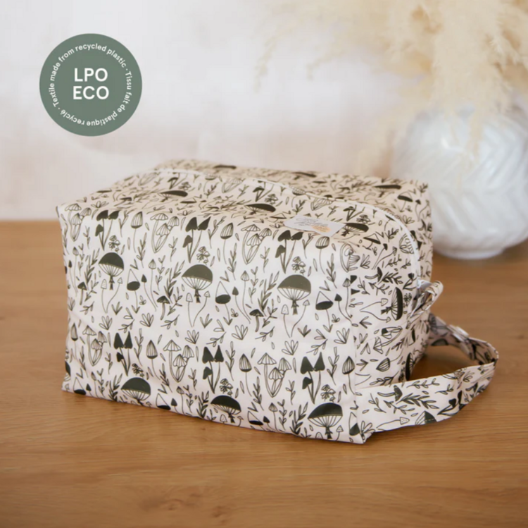 LA PETITE OURSE | Sac de Rangement Pod - Champignon