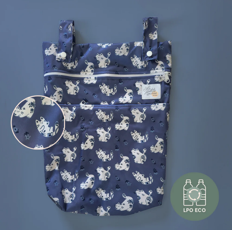 LA PETITE OURSE | Sac de Tansport Double - Porcelaine