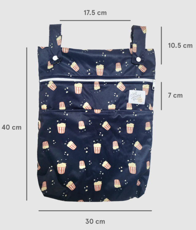 LA PETITE OURSE | Sac de Tansport Double - Porcelaine