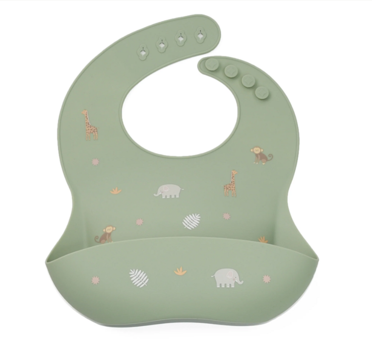 NOÜKA | Bavette en Silicone - Safari