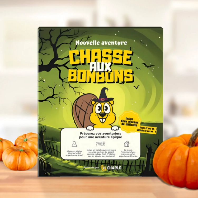 CHARLOJEU | Le royaume d'Halloween | Chasse aux bonbons d'Halloween