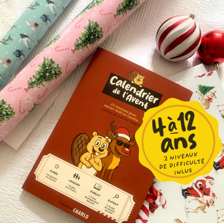 CHARLOJEU | L'affaire du traîneau disparu - Calendrier de l'Avent