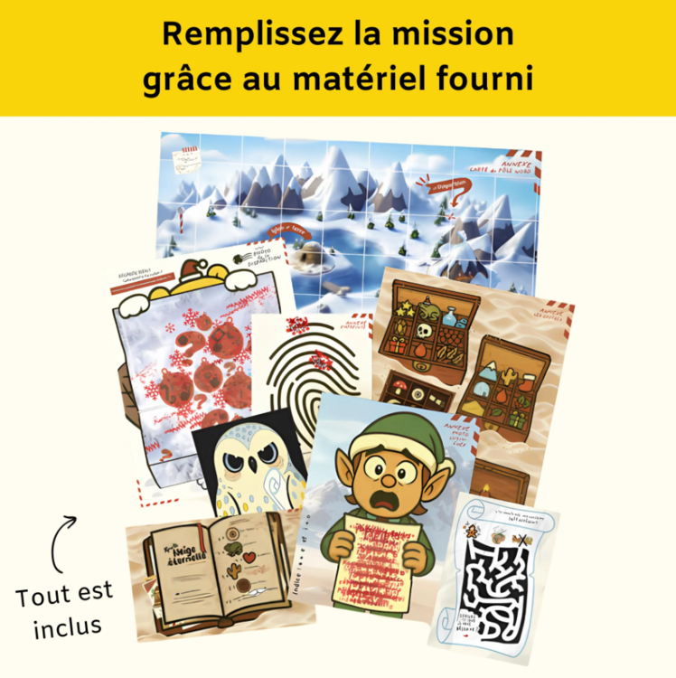 CHARLOJEU | L'affaire du traîneau disparu - Calendrier de l'Avent