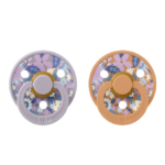 BIBS | Style Colour avec Tétine Ronde - Collection Liberty - June Blossom & Pumpkin Mix (size 2)