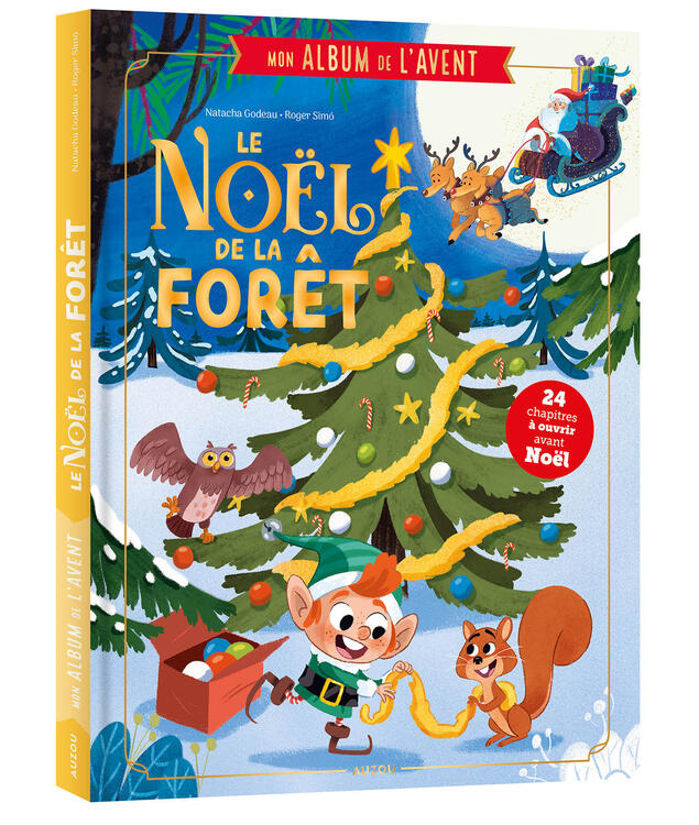 AUZOU | Mon Album De l'Avent - Le Noël de la forêt