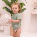 LA PETITE OURSE | Chandail d'Eau Protection UV pour 1-2 ans - Vert