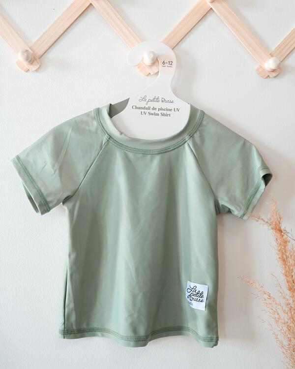 LA PETITE OURSE | Chandail d'Eau Protection UV pour 1-2 ans - Vert