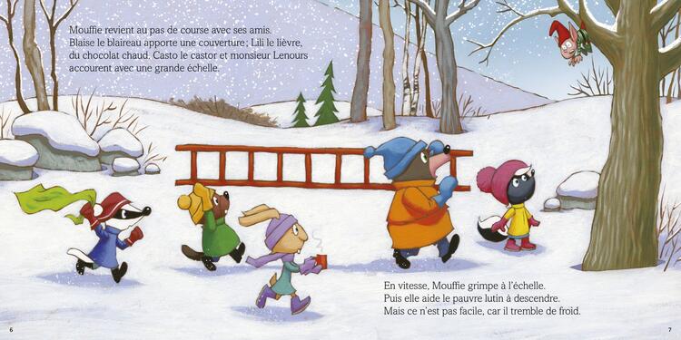 AUZOU | Mouffie la mouffette et le lutin de Noël