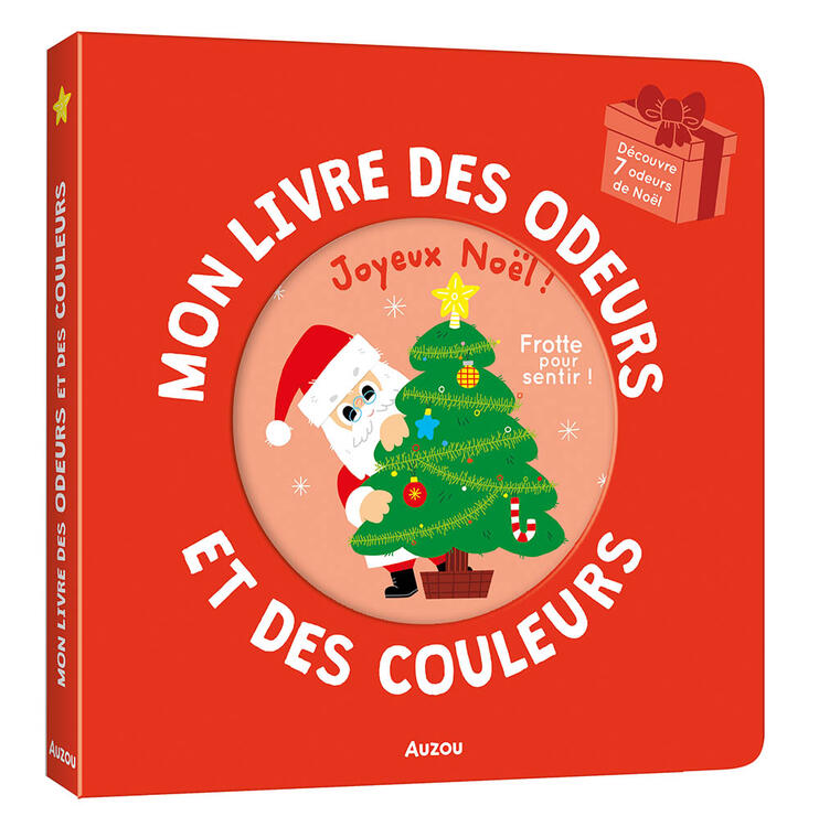 AUZOU | Mon livre des odeurs - Joyeux Noël !