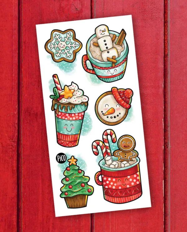 PICO TATOO | Tatouage temporaire - Chocolats chauds