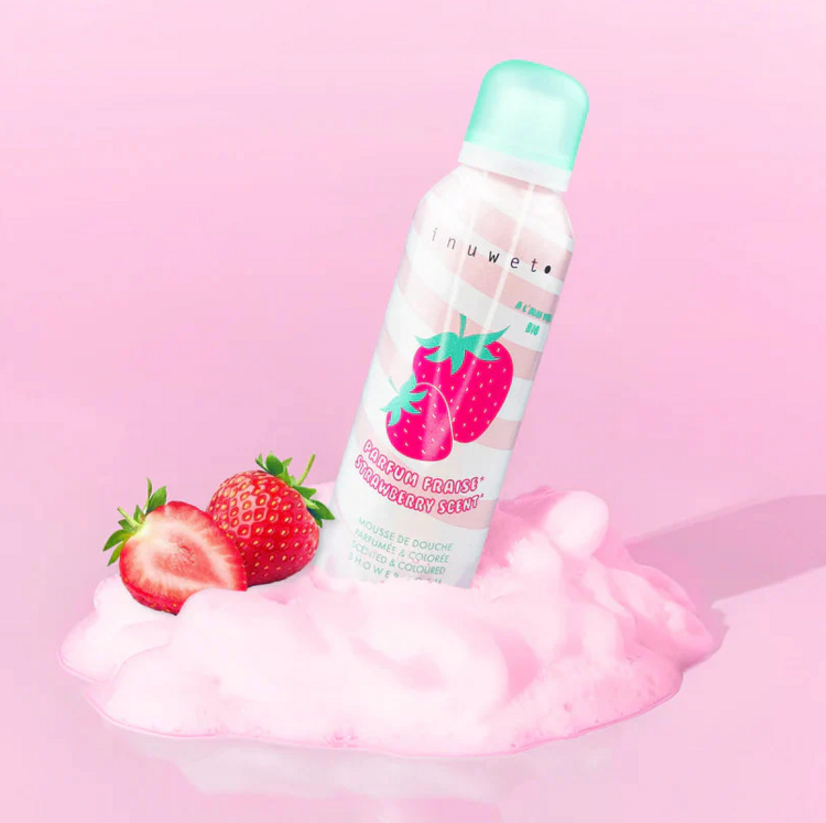 INUWET | Mousse de Douche - Fraise