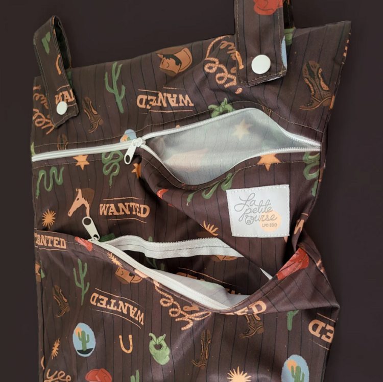 LA PETITE OURSE | Sac de Tansport Double - Cowboy