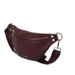 LAMBERT | Le Sarah - Sac banane en cuir vegan - Mahogany