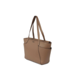LAMBERT | Le Opale - Moyen sac fourre-tout en cuir vegan - Taupe