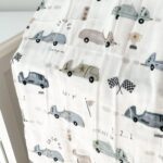 CRÉATION JADE | Mousseline de Bambou & Coton - Lewis le pilote de course *Imparfait*