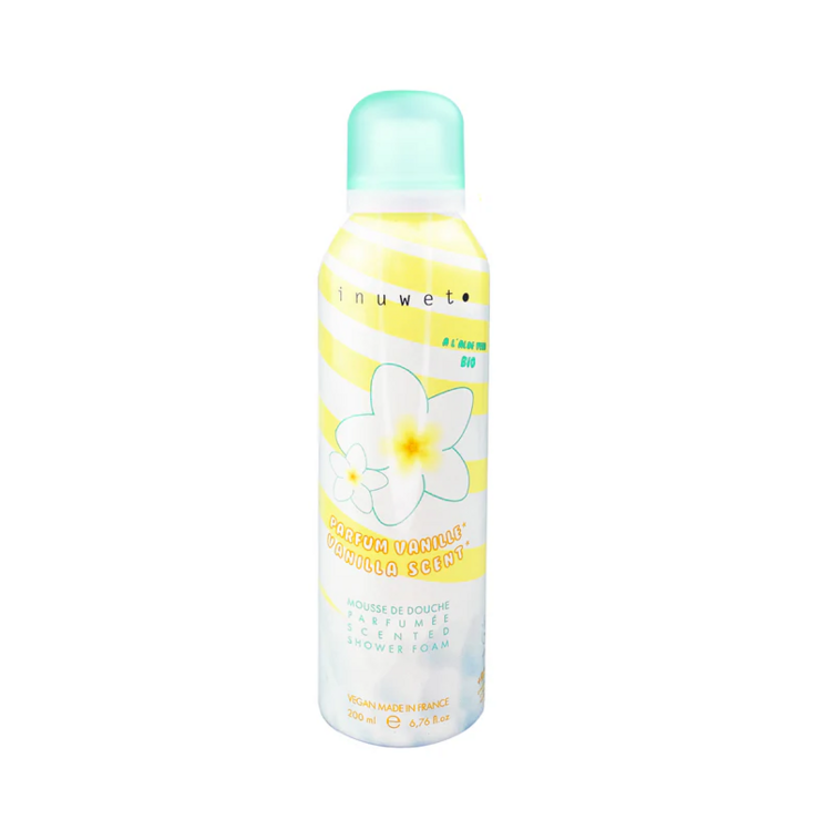INUWET | Mousse de Douche - Blanche vanille