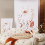 MIMOSA DESIGN | Carte de souhaits pour shower grand format - Tendresse