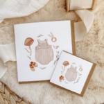 MIMOSA DESIGN | Carte de souhaits pour shower , Trousseau de naissance