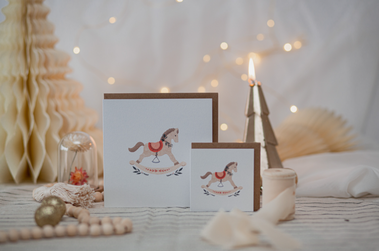 MIMOSA DESIGN | Mini carte de souhaits - Augustin