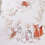 MIMOSA DESIGN | Carte de souhaits pour shower - Tendresse