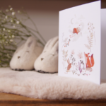 MIMOSA DESIGN | Carte de souhaits pour shower - Tendresse