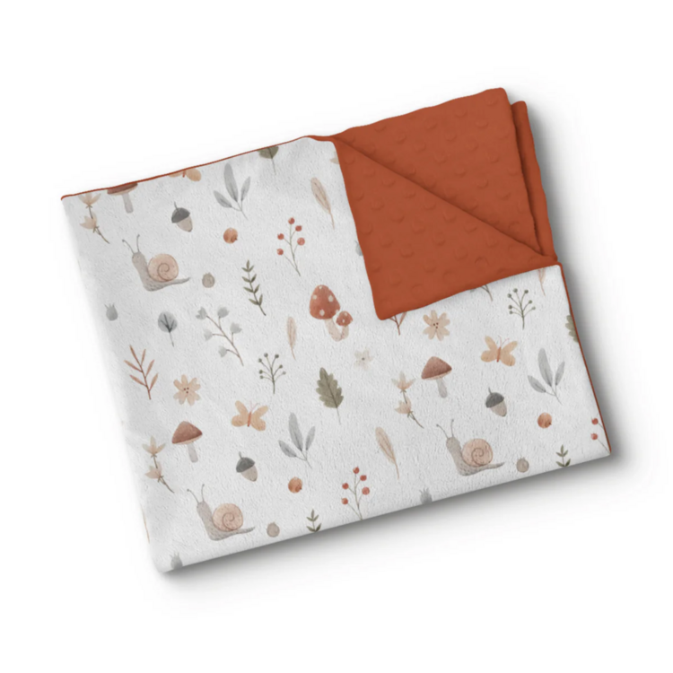 OLEOOPS | Couverture Minky - Forêt magique