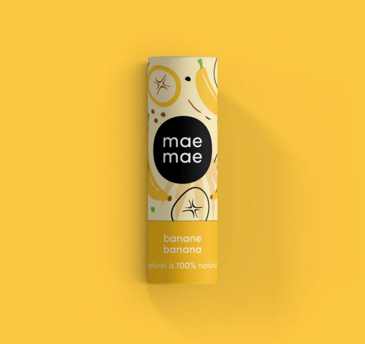 MAE MAE | Baume à Lèvres Naturel à la Banane