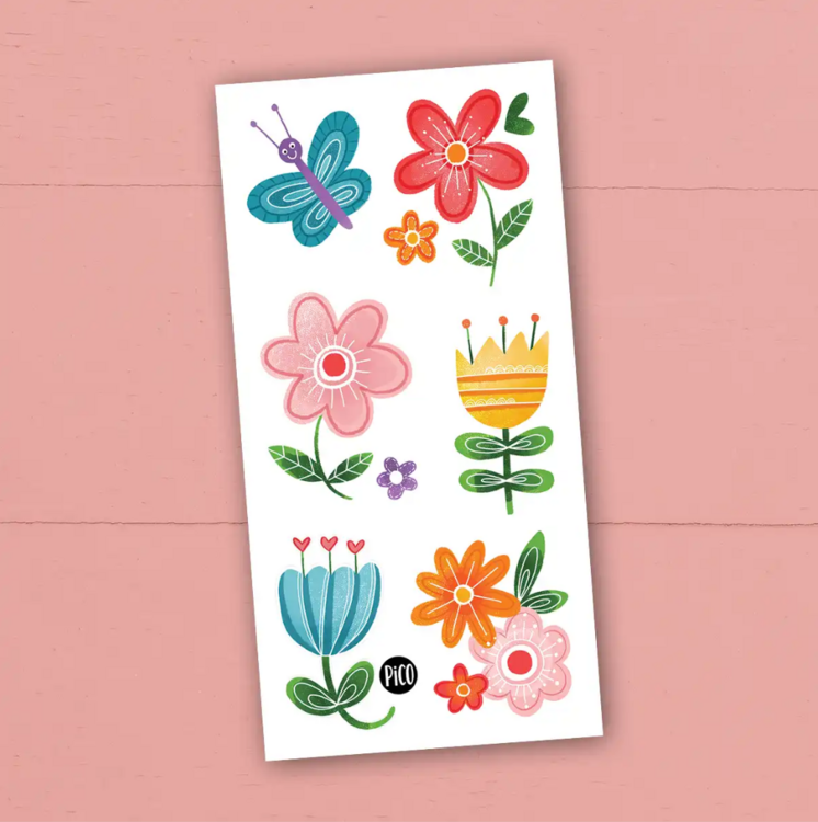 PiCO | Tatouage Temporaire - Les jolies fleurs