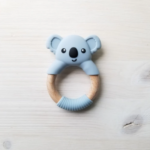 CRÉATION JADE | Anneaux de Dentition - Koala - Bleu